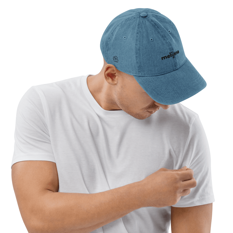 Bleu Nuit - MELIJANE Denim Hat